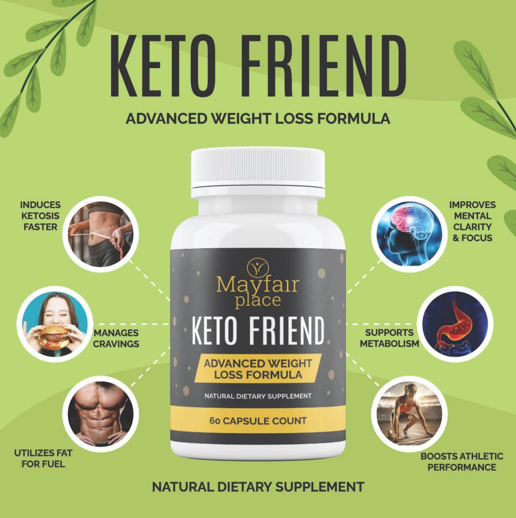 Keto BHB dietary supplement bottle for keto diet