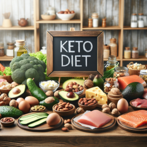 keto-friendly meal in a well-organized for Keto weight loss journey